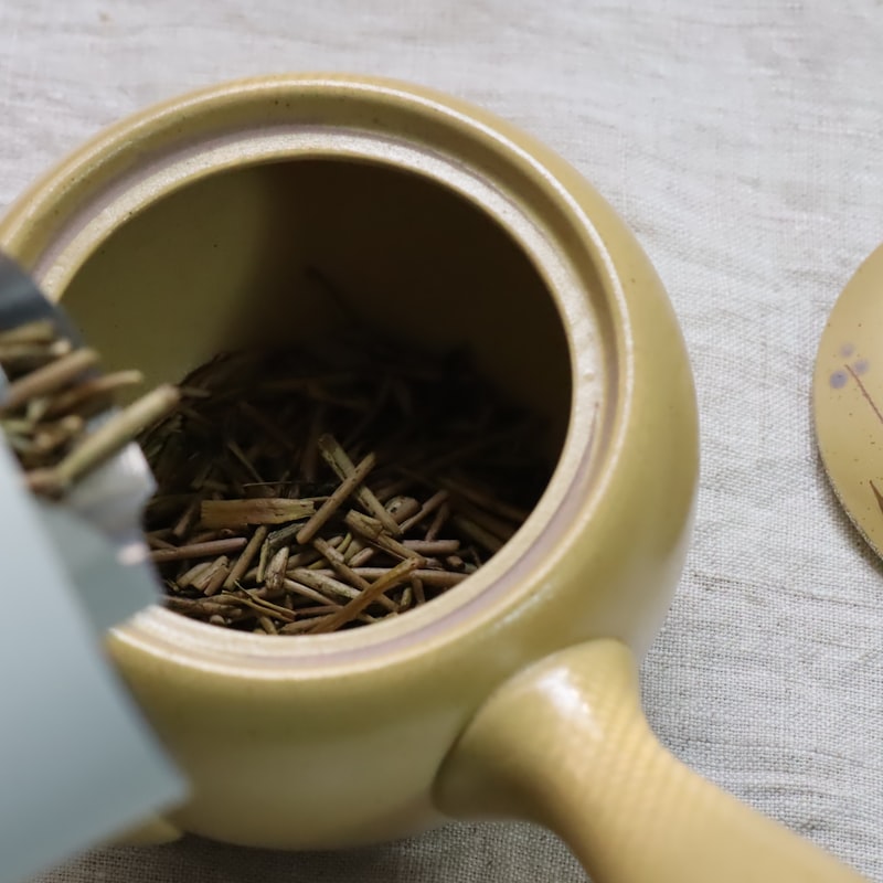 Hojicha, roasted Japanese green tea